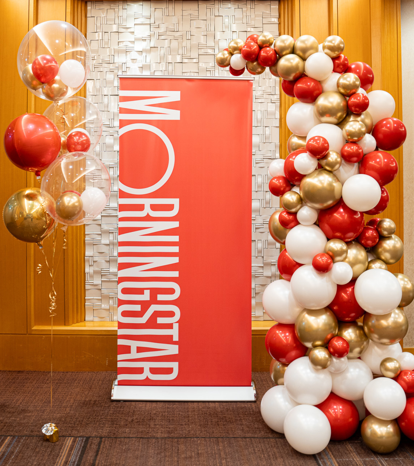 フォトブース設営