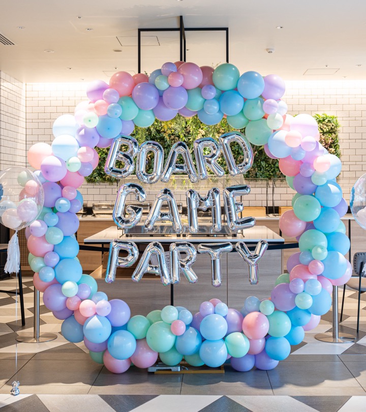 フォトブース設営