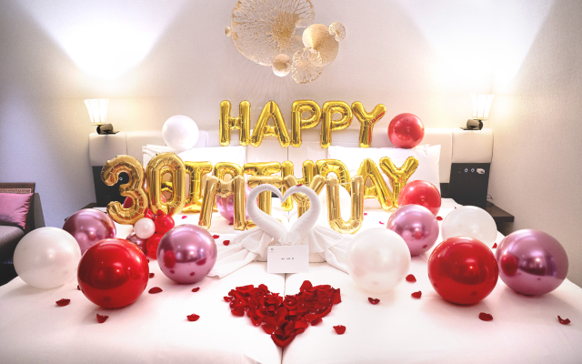 バルーン装飾の写真
