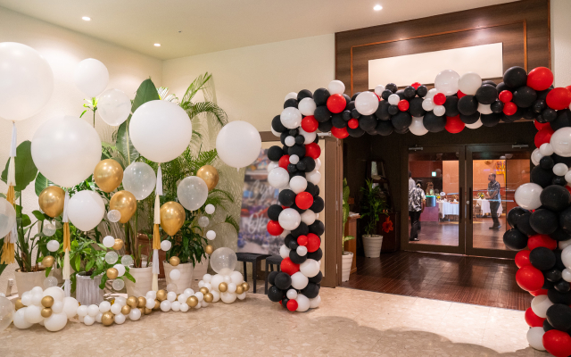 バルーン装飾の写真