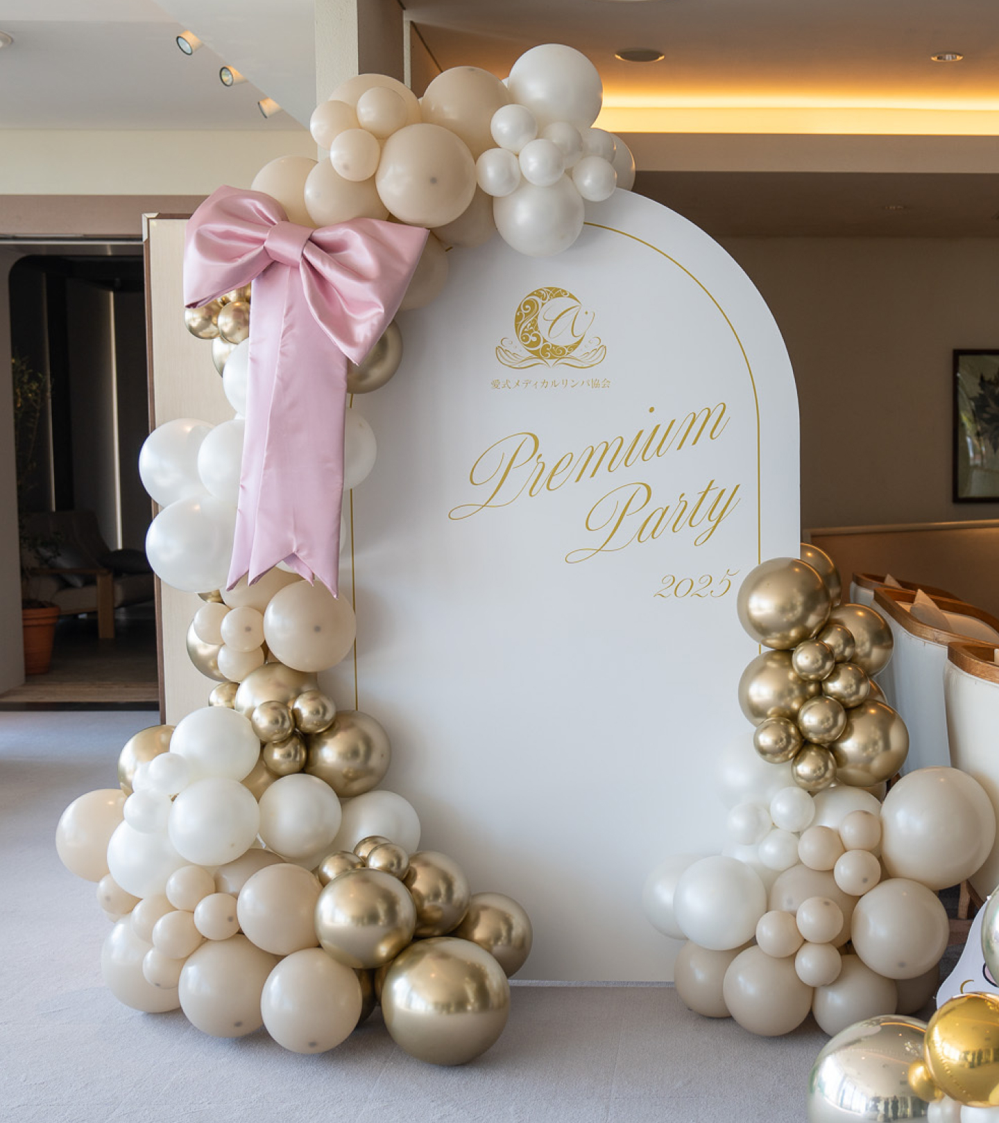 フォトブース設営