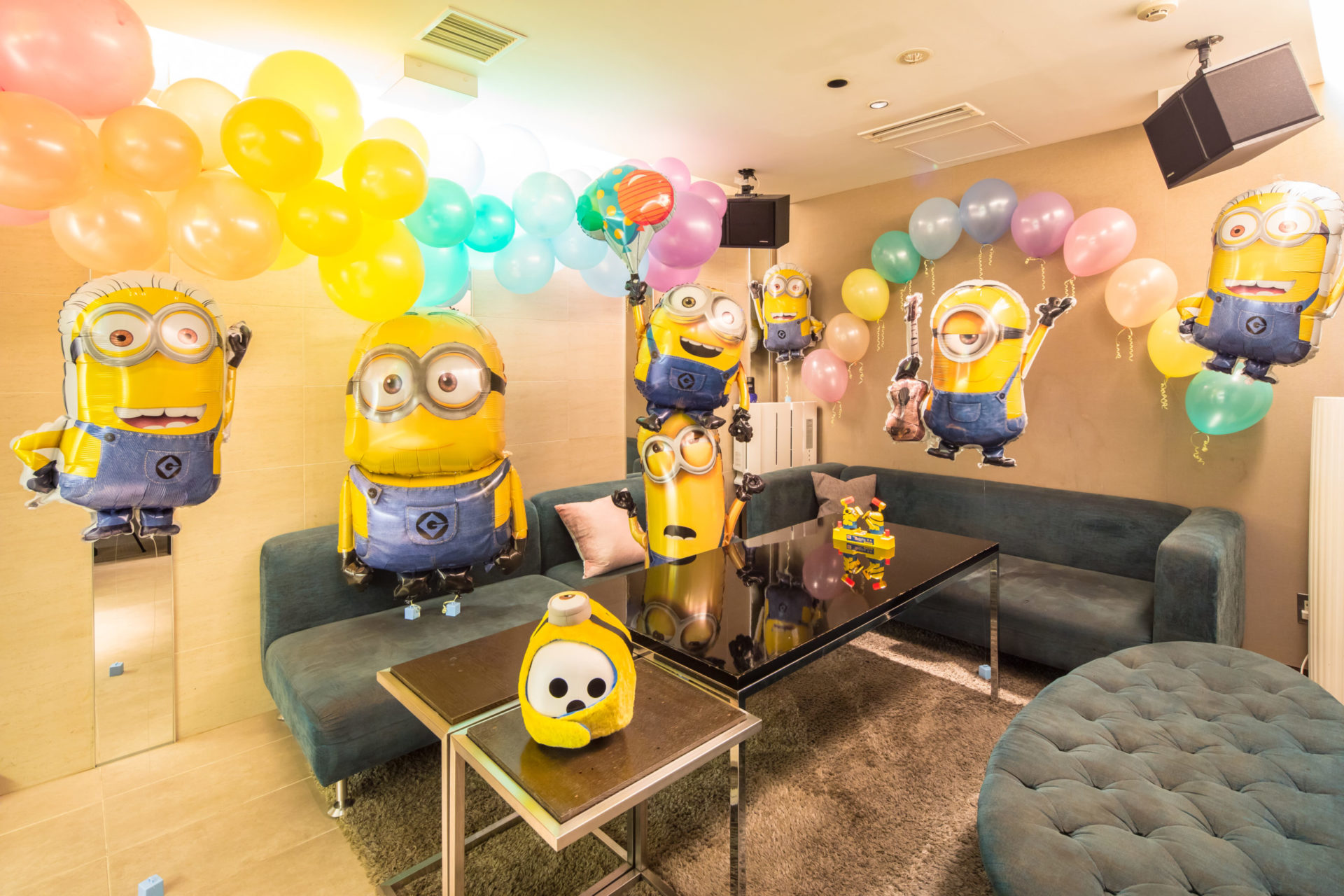 ミニオンテーマの装飾