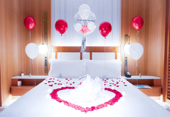 로맨틱한 데코레이션 옵션 제공