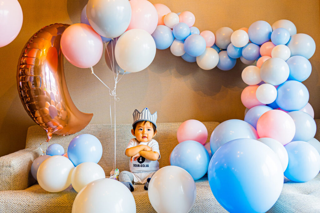自宅でキッズバースデー装飾