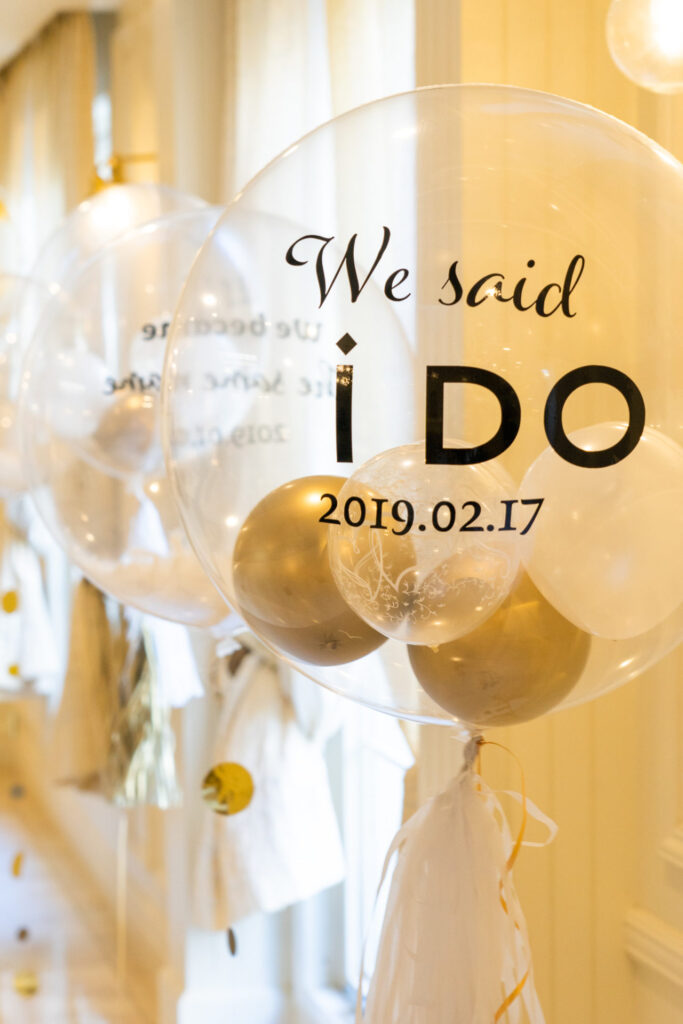 結婚式の二次会パーティー