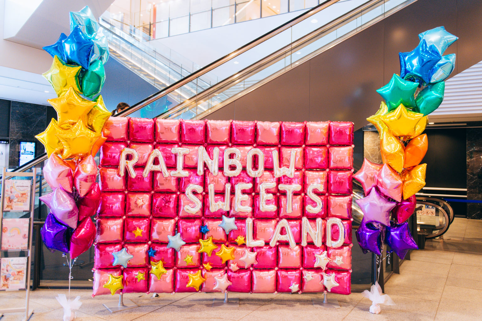 商業施設のフォトスポットバルーン