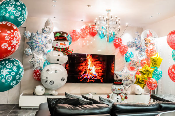 047：【95,200 yen(税込)】Christmas Balloon Decorations at Home