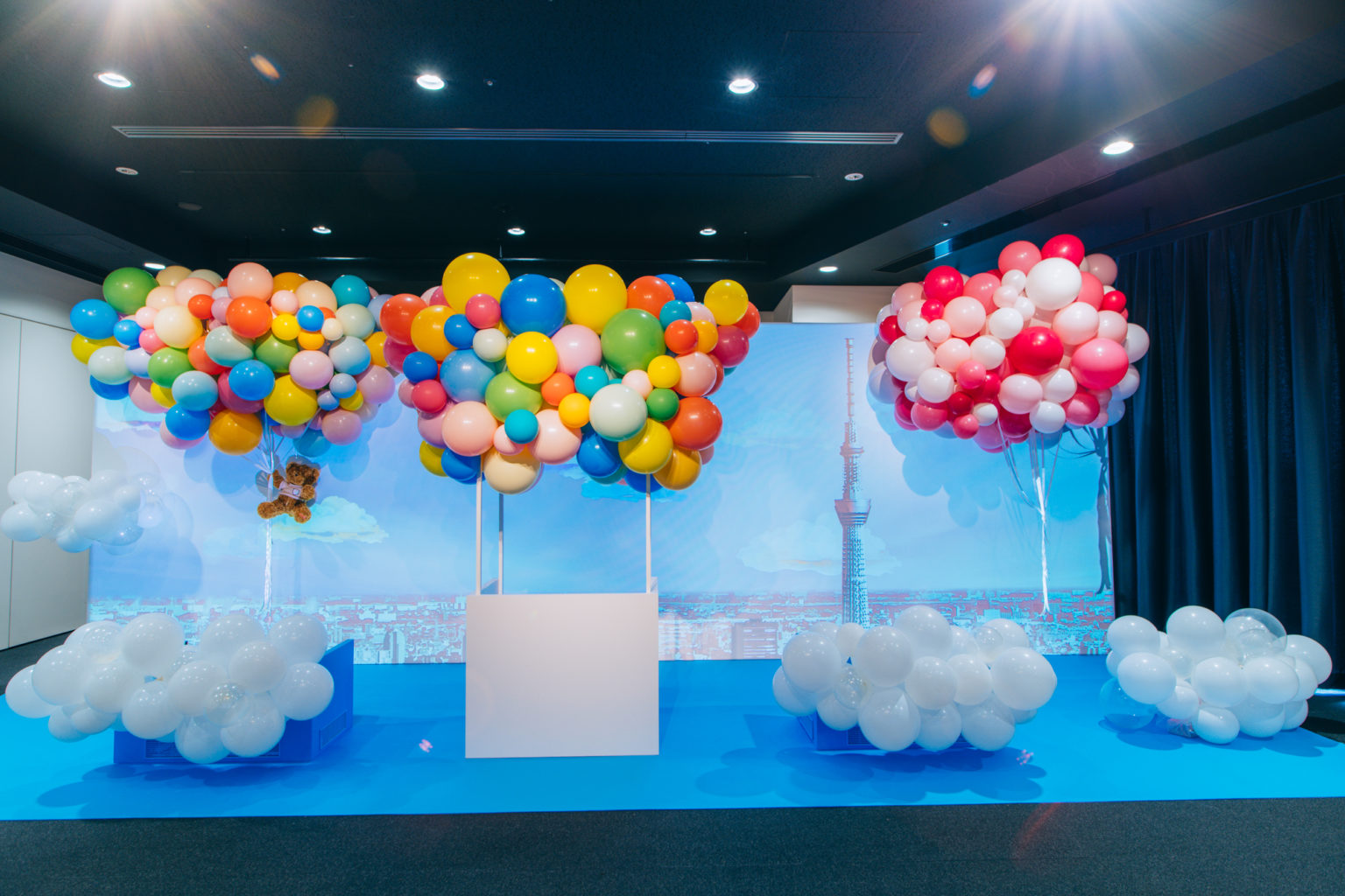 商業施設のフォトスポット装飾