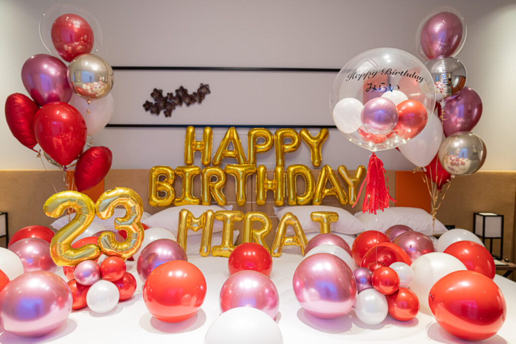 誕生日サプライズ