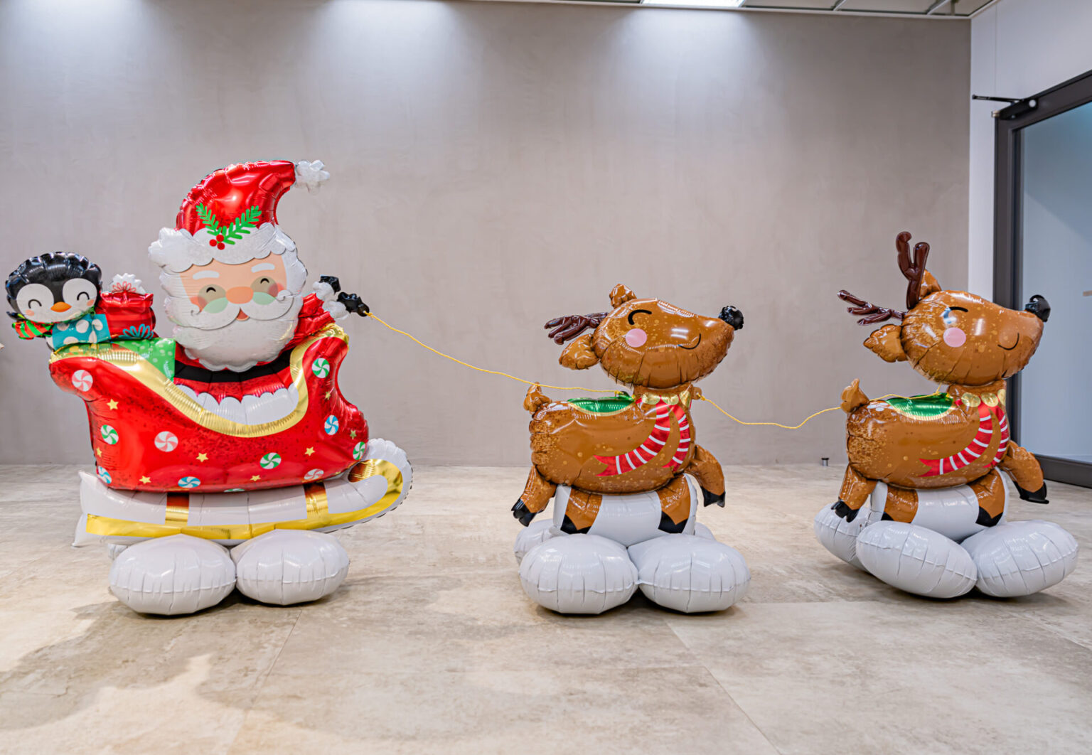 アパレルショップのクリスマス装飾