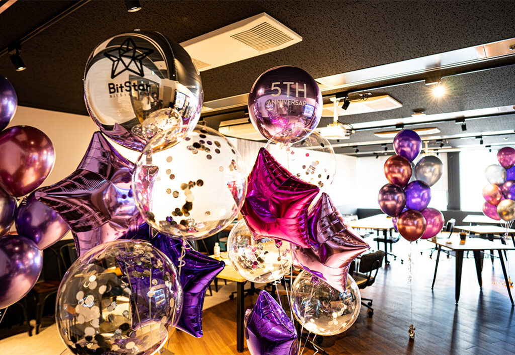 周年お祝いパーティー