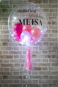 LED＆オリジナルメッセージバルーン