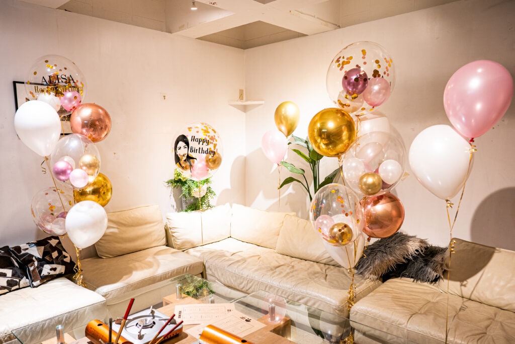 似顔絵＆オリジナルメッセージ付きバースデーサプライズ