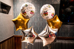 Happy Birthday＆スターバルーンのペアセット