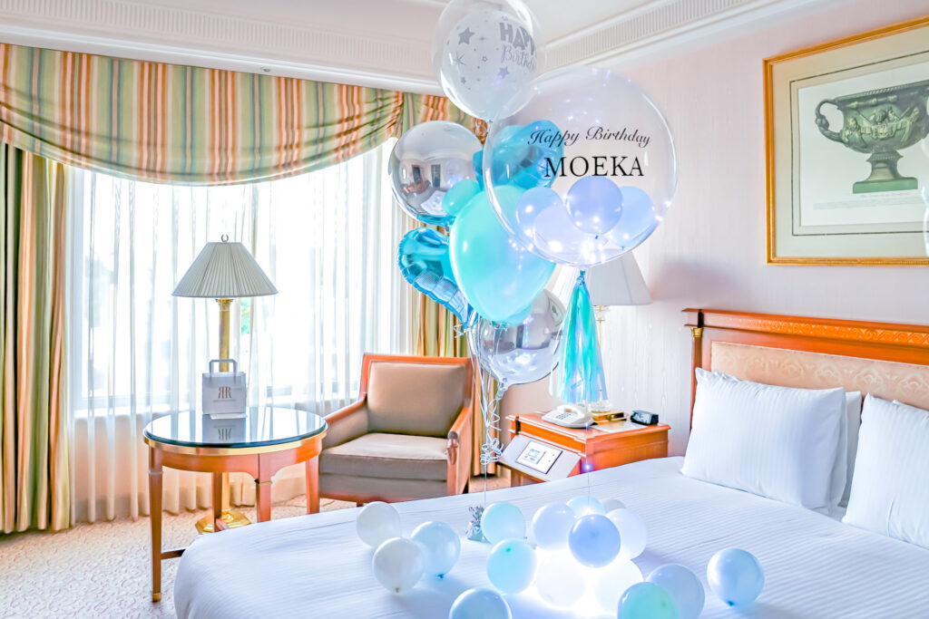 彼女へバースデーサプライズ装飾