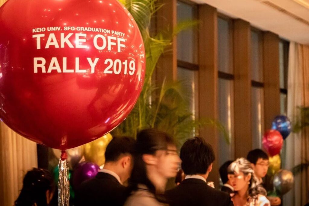 イベント会場での選挙・当選祝いのマジシャン装飾 #175