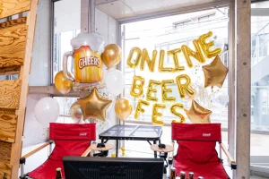 ビアフェスのディスプレイ装飾