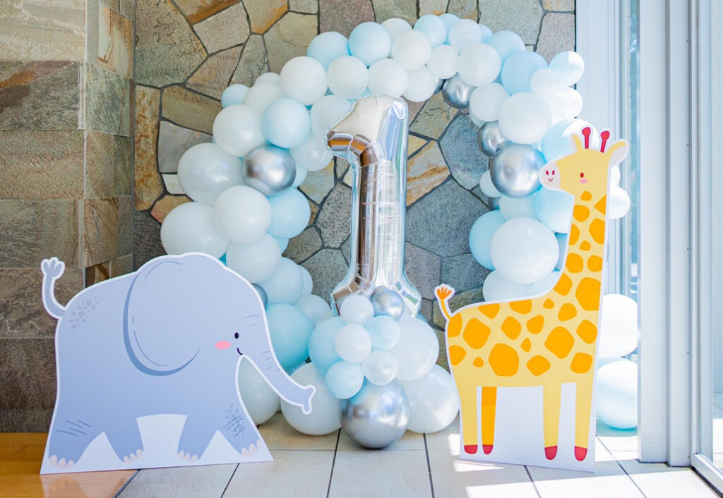 1歳のお誕生日パーティー装飾