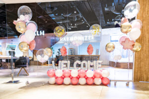 入社式デコレーション