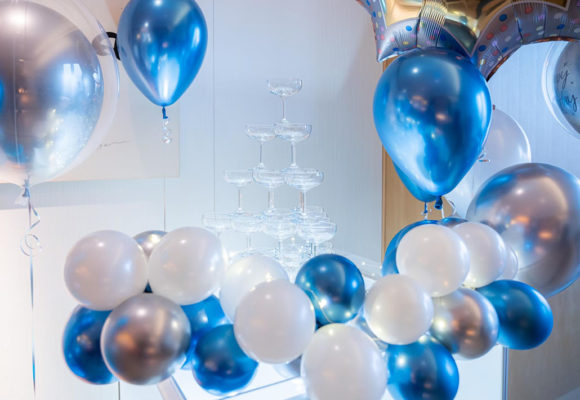 シャンパンタワー装飾