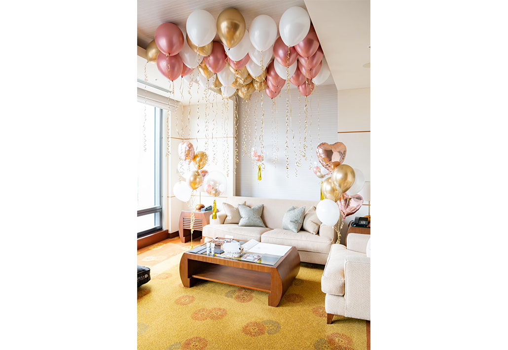 自宅でバースデーパーティー