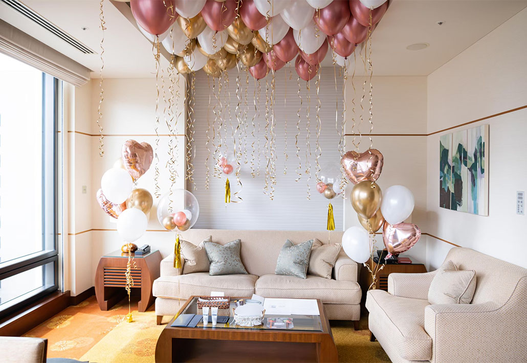 結婚お祝い装飾