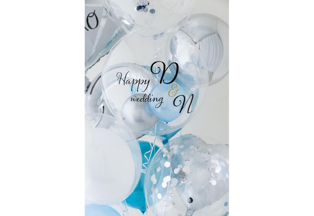 結婚式バルーン電報