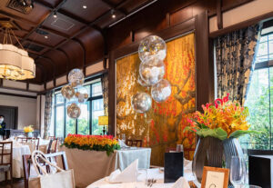 結婚式の高砂装飾