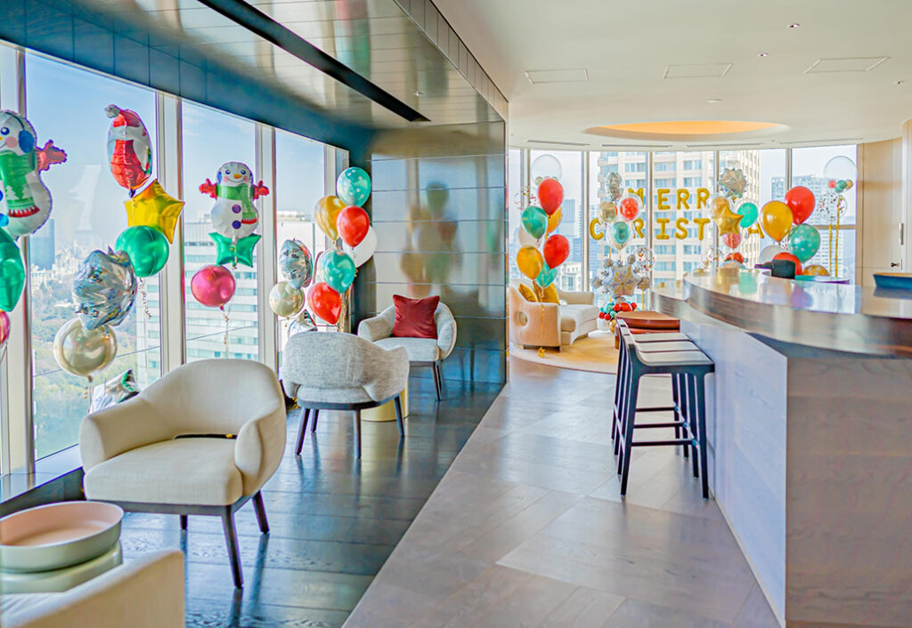 自宅でクリスマスパーティー