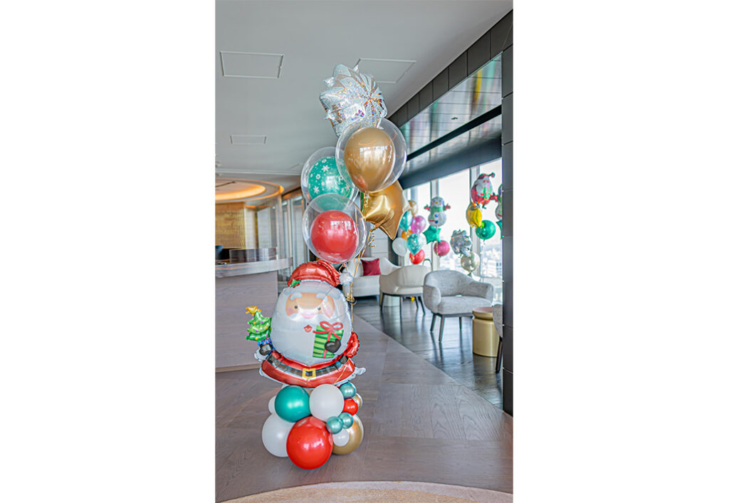 自宅でクリスマス装飾