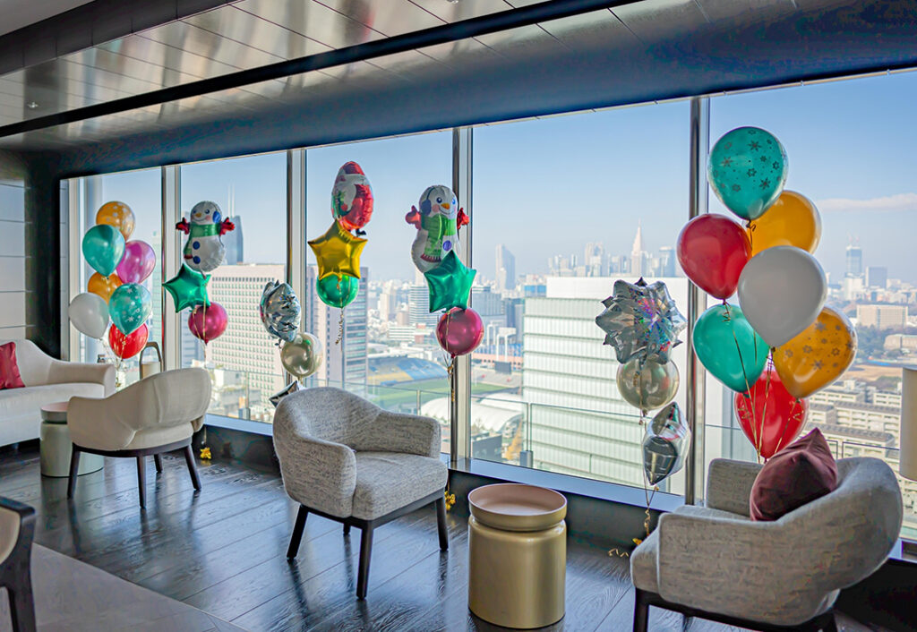 自宅でクリスマスパーティー