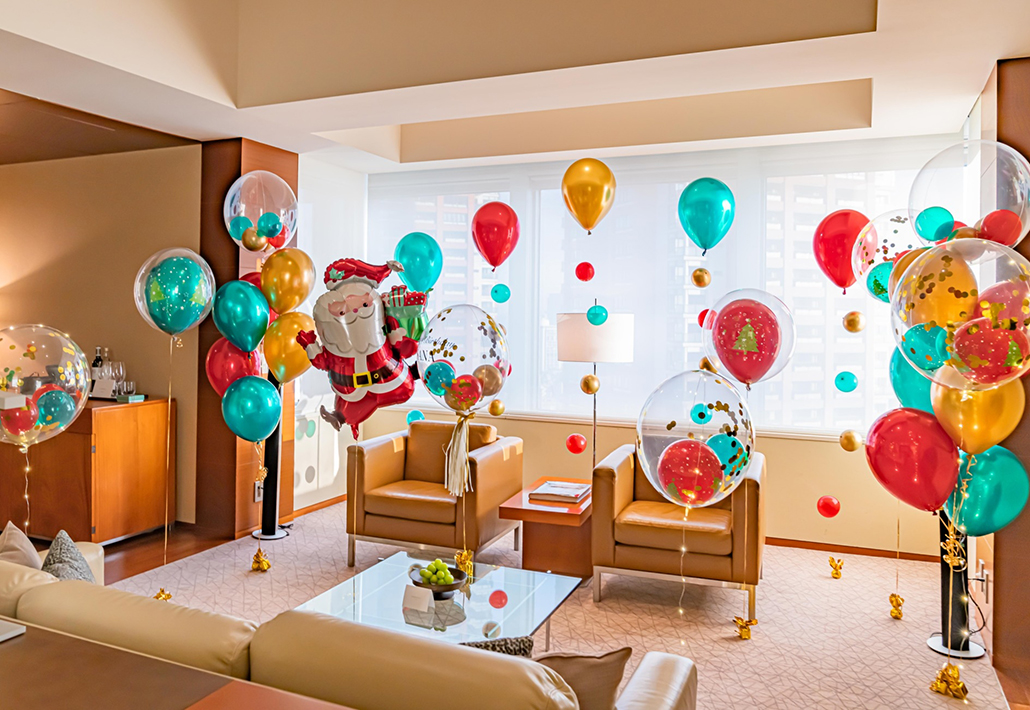 自宅でクリスマスパーティー