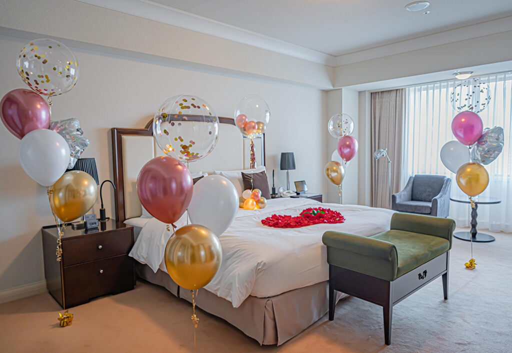 バースデーサプライズ装飾