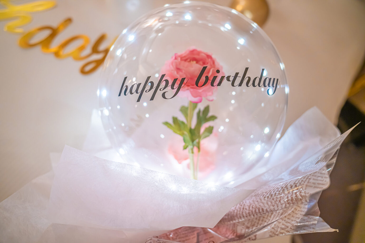 힐튼 도쿄 오다이바 30세 생일 풍선 서프라이즈 장식
