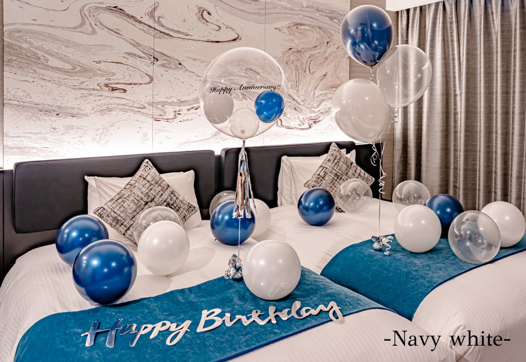 ホテルでバーズデーサプライズ