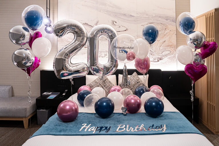 三井ガーデンホテル豊洲プレミア20岁生日气球装饰惊喜