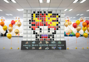 ゲーム会社のイベントフォトスポット装飾