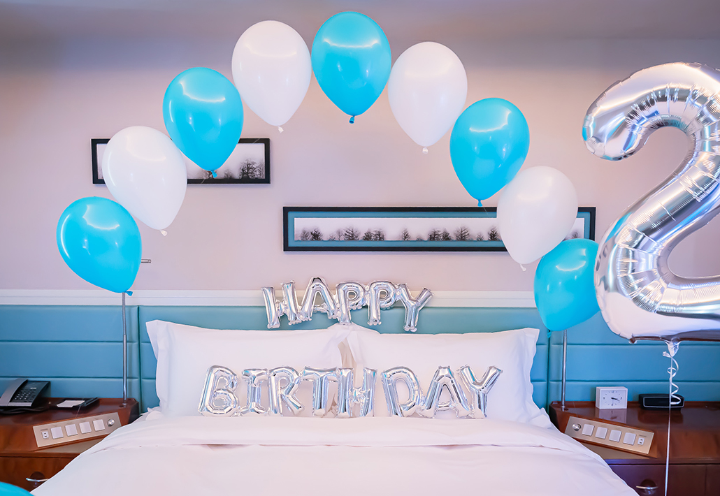 お誕生日サプライズデコレーション