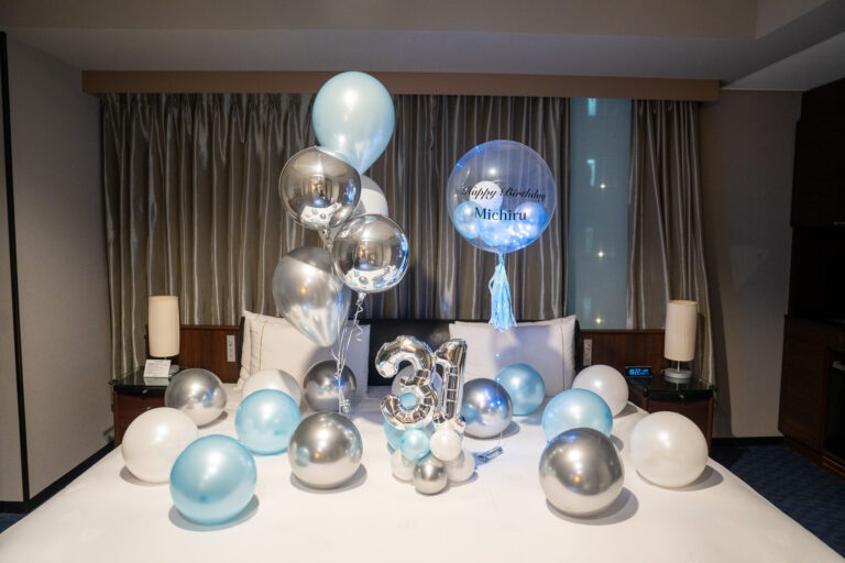 3rd Birthday Surprise Decorations at ザ ロイヤルパークホテル アイコニック 東京汐留