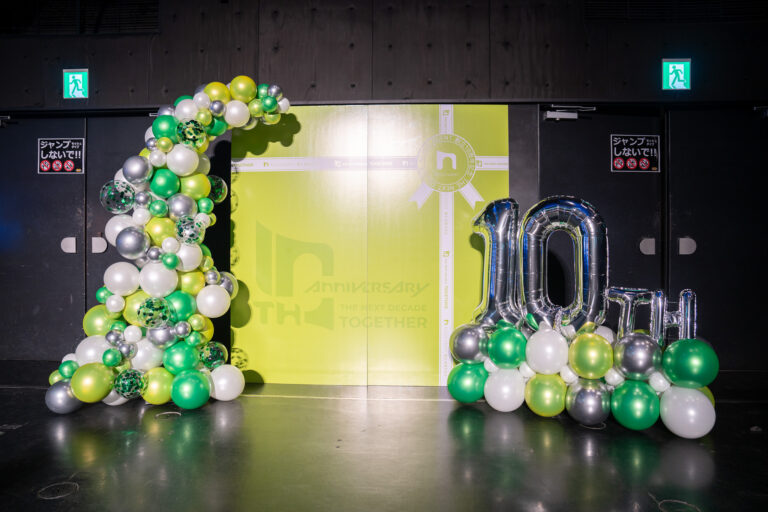 10th Anniversary Balloon Decoration Celebration at Zepp Namba