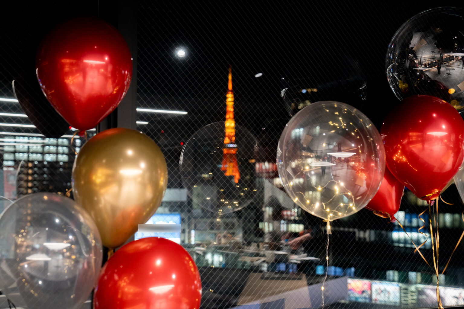 グレイドパーク新橋での50歳の誕生日をバルーン装飾でサプライズ