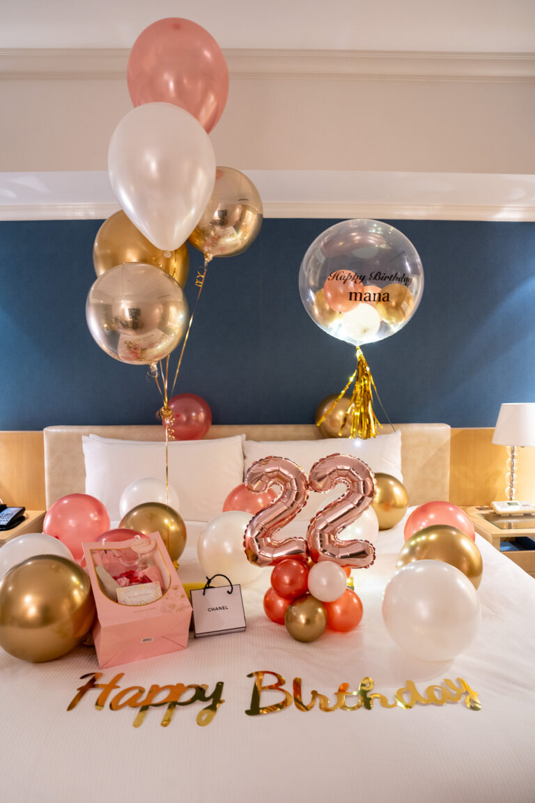 22nd Birthday Surprise Decoration at ヒルトン東京お台場