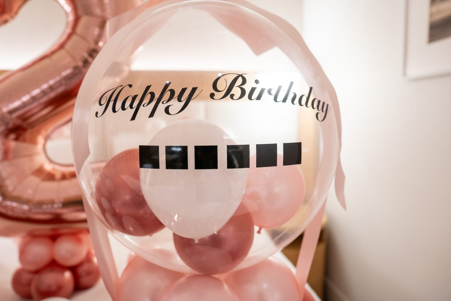 グランドニッコー東京台場 32세 생일 서프라이즈 풍선 장식