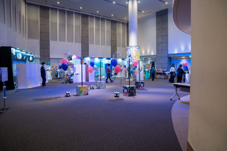 7th Anniversary Balloon Decoration at 品川インターシティホール&貸会議室