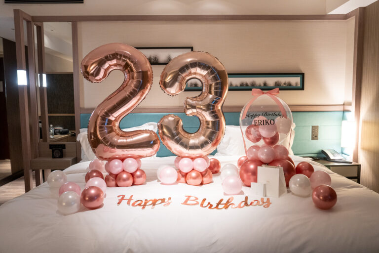23rd birthday surprise decoration at ザ・プリンスパークタワー東京