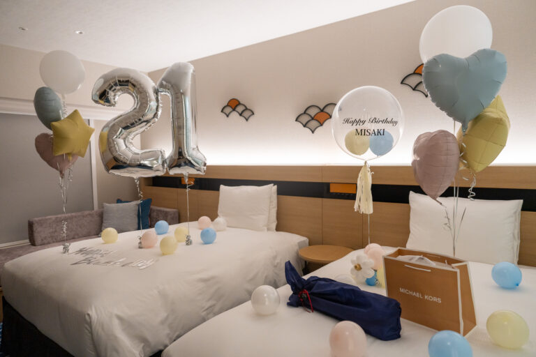 30th Birthday Surprise Decoration at Hilton Tokyo Bay