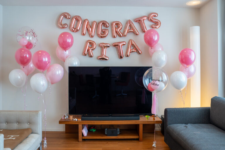 Entrance and Graduation Celebration Balloon Decor