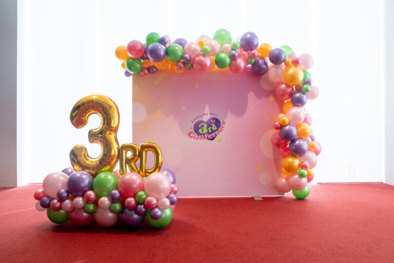 Balloon Decoration for 3rd CONFERENCE Corporate Party at カルッツかわさき