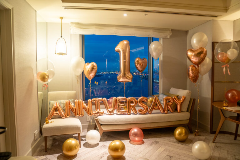 1st Anniversary Balloon Decoration at ホテルインターコンチネンタル東京ベイ
