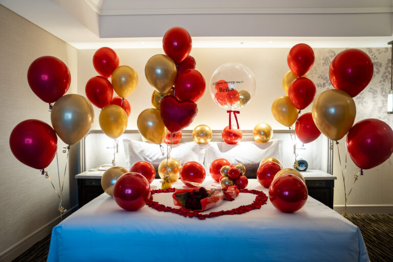 Hotel InterContinental Tokyo Bay求婚驚喜佈置